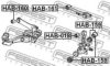 FEBEST HAB-158 Bush, control arm mounting